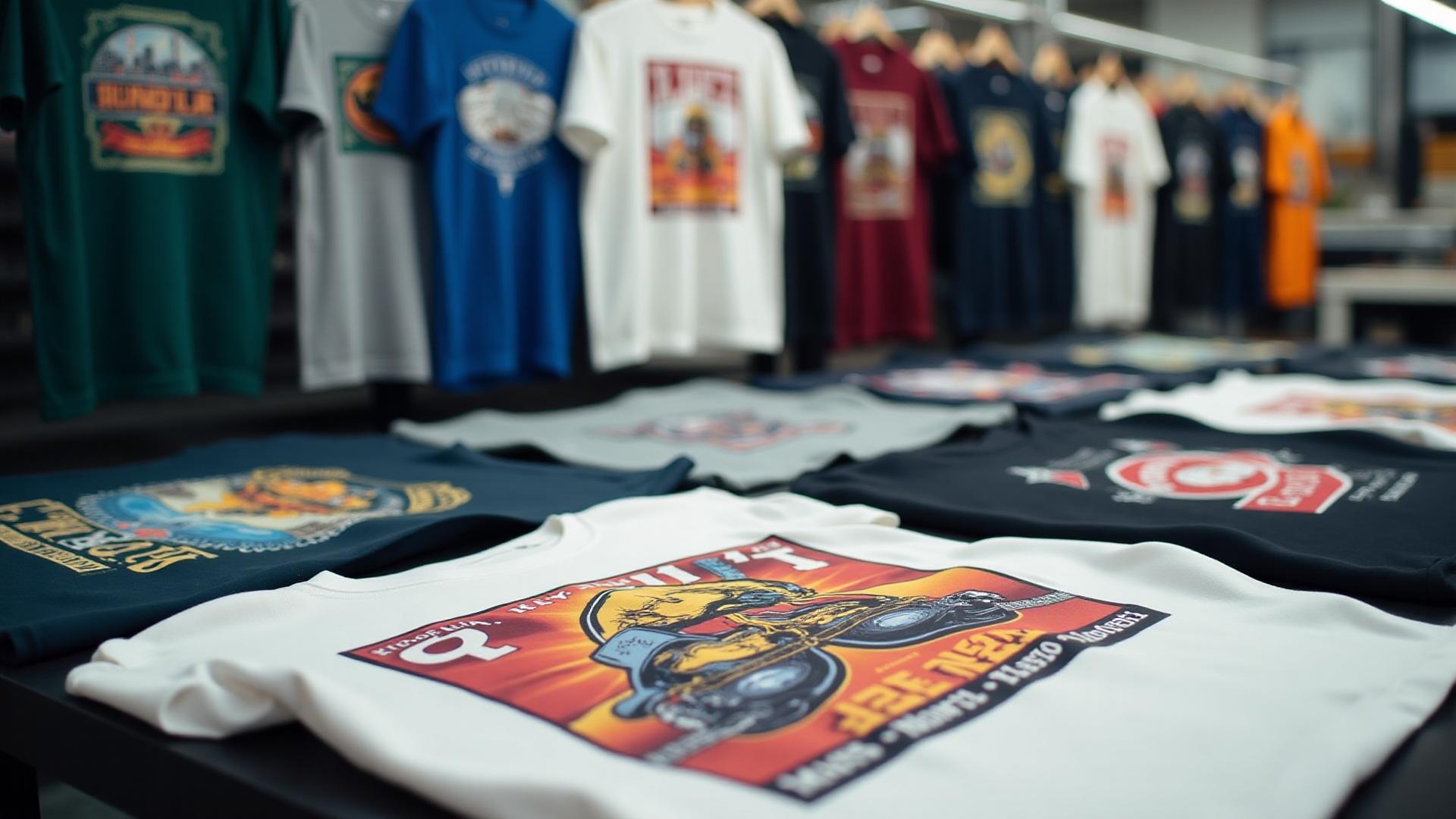 Professional T-shirt printing